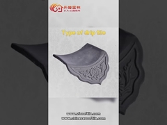 Japon Tuiles de toit en argile brute non vernissée Temple bouddhiste Vieilles tuiles d'argile