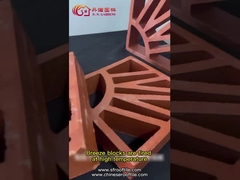 Blocs rouges de brise de mur de Clay Hollow Bricks Outdoor Screen de terre cuite