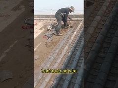 Tuiles de toit de maison ancienne Kaolin China Clay Matt Tuiles de style asiatique pour la réparation de la cour du temple