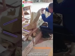 Gazebo Figures en céramique asiatique Temple Dragon Roof Ornaments de crête