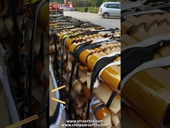 Les carreaux de toit chinois pour les temples.