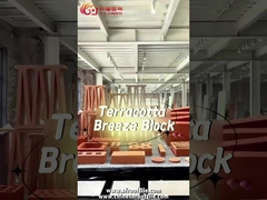 Matériau de construction Bloc de brise ventilé Pour le mur décoratif Terracotta Brique creuse