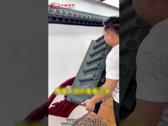 Tuiles de toit traditionnelles chinoises en plastique léger pour mur