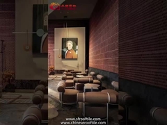 Briques perforées ventilées pour revêtement mural