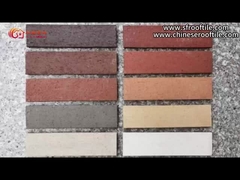 Production de briques minces