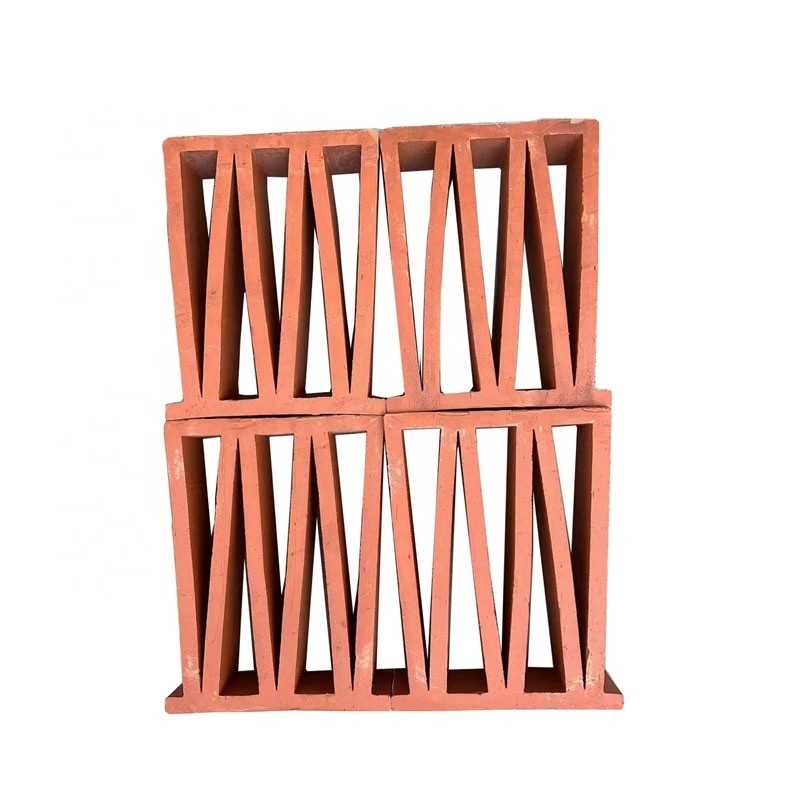 Bloc personnalisable de brise des espaces de briques décoratives extérieures de terre cuite pour la conception intérieure