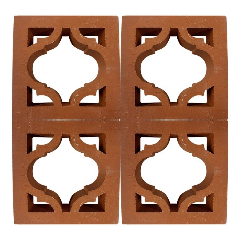 Fabricant de blocs de brise en terre cuite Briques creuses décoratives en argile pour façades et murs de jardin
