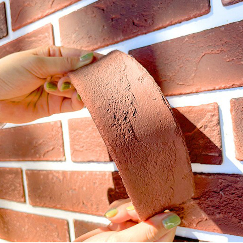 Brique flexible matérielle légère de carreaux de céramique de MCM pour le plancher extérieur de mur intérieur