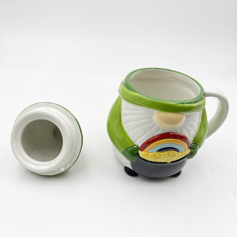 Des tasses en céramique créatives 3D de Noël personnalisées