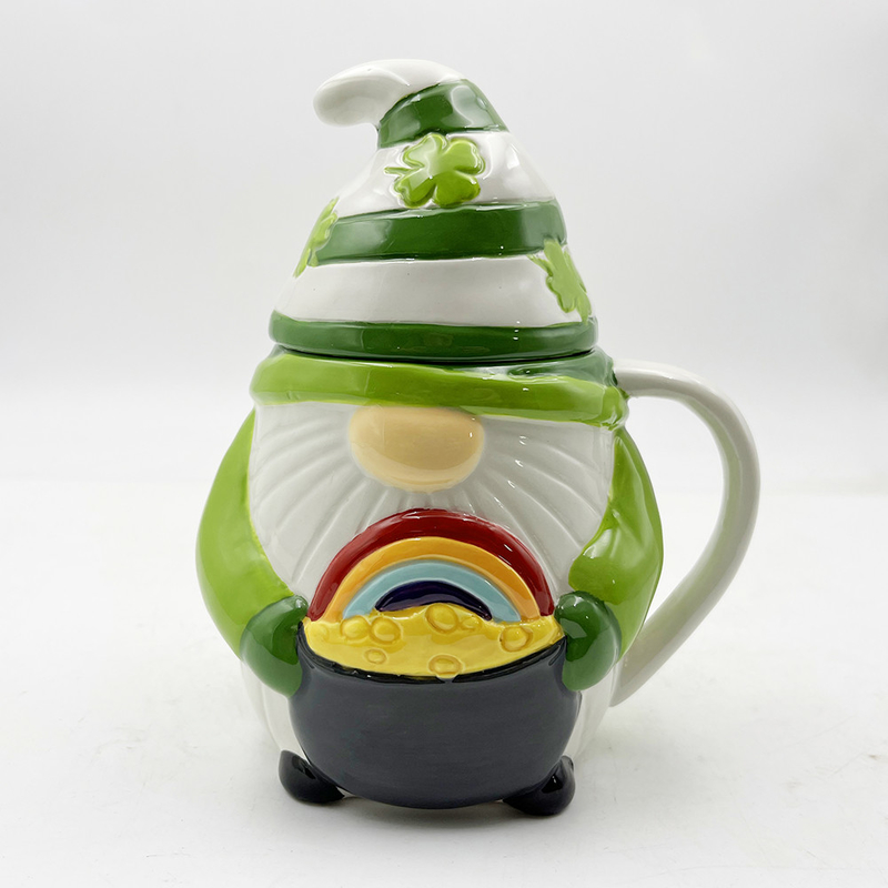 Des tasses en céramique créatives 3D de Noël personnalisées