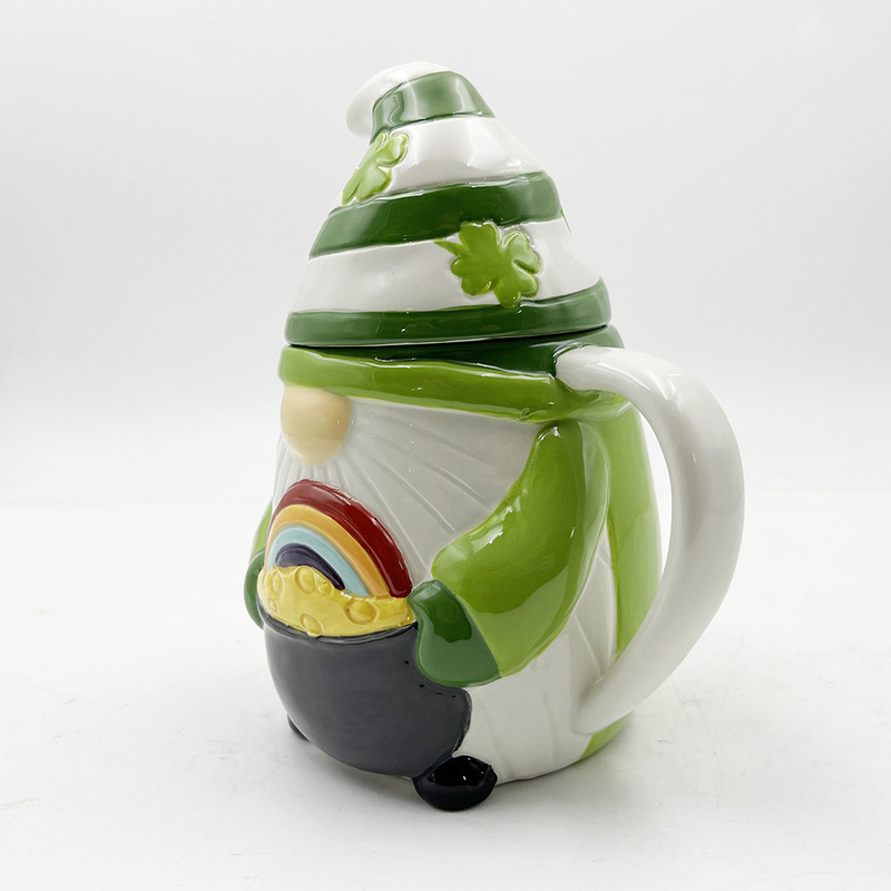 Des tasses en céramique créatives 3D de Noël personnalisées
