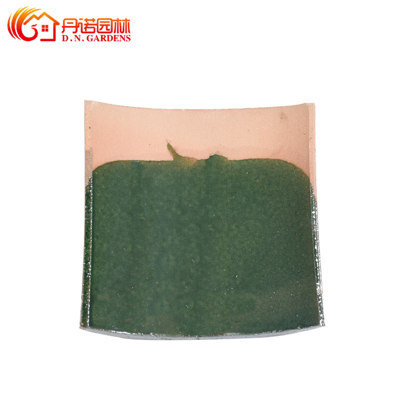 Carreaux de toiture à goutte à goutte vitrés de style ancien chinois pour les pavillons de jardin et les bâtiments modernes en terre cuite