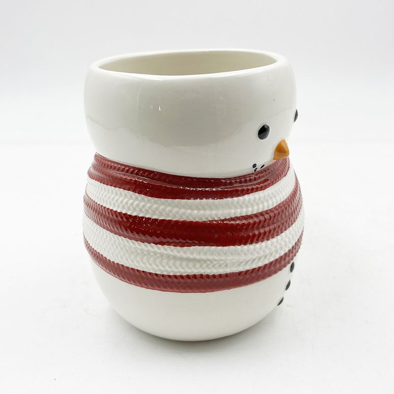 Série de Noël Café Eau Lait Coupe de bonhomme de neige mignon tasse de Noël tasse en céramique pour cadeaux Décoration de la maison