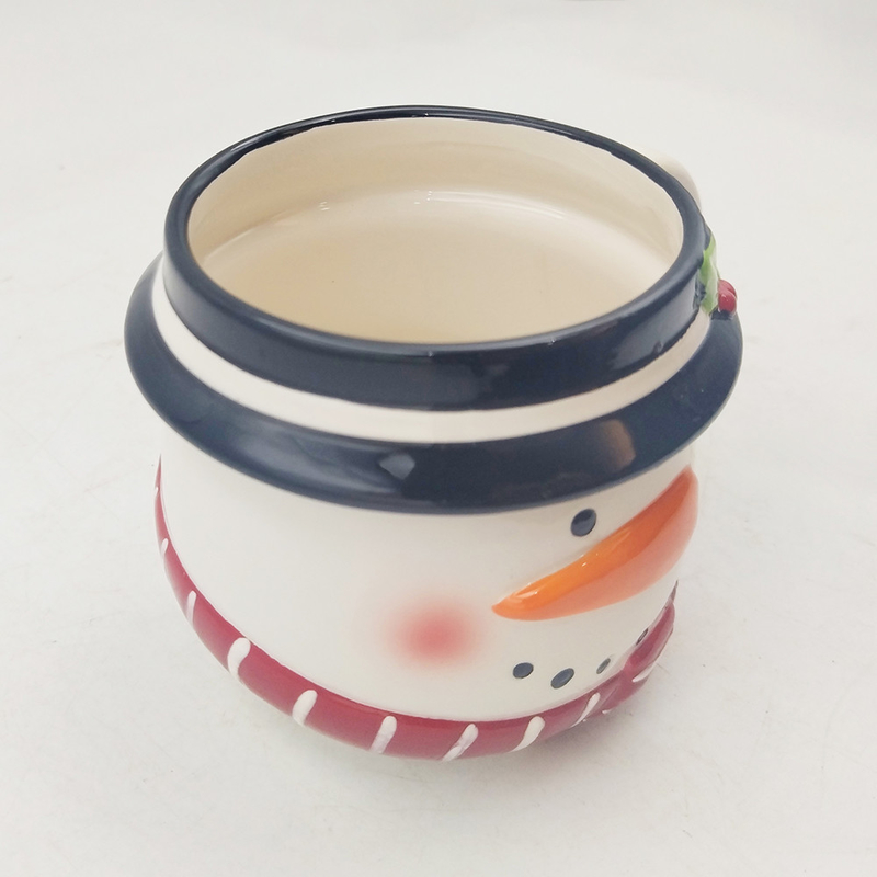 Bouteilles de Noël en céramique personnalisées Finition brillante et design coloré