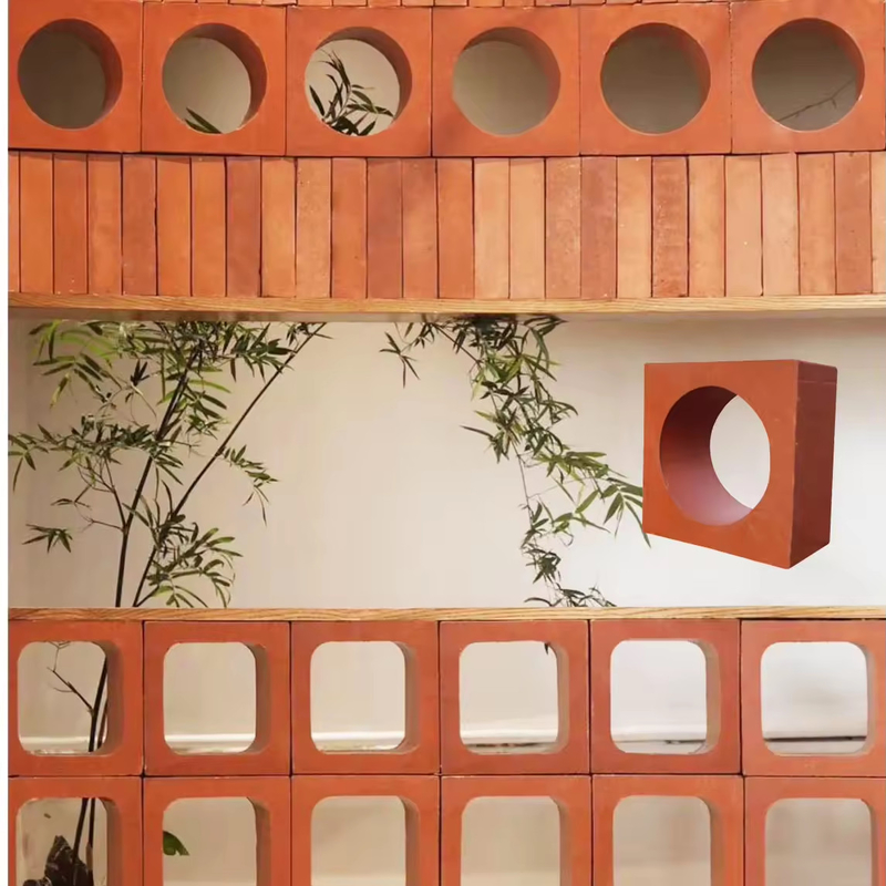 Installation sans effort et entretien minimal Blocs de brise en terre cuite pour une conception facile