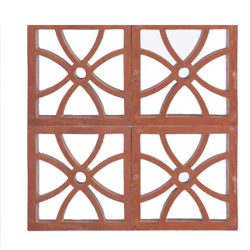 Écran de ventilation Breeze Bloc Matériaux de construction Argile rouge fabriquée en Chine Fabricant Briques Briques de construction