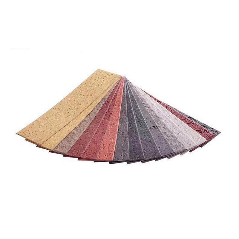 Panneaux muraux en argile courbée souple Options de taille flexibles Carreaux muraux authentiques Matériau de construction idéal