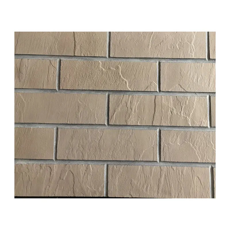 Installation rapide en brique MCM antique en brique rouge orientée vers l'hôtel décoratif mur extérieur carreaux de céramique combinés flexibles