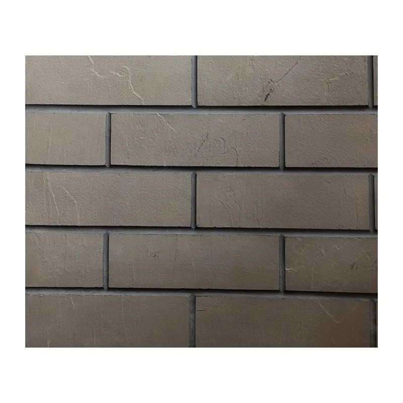 Installation rapide en brique MCM antique en brique rouge orientée vers l'hôtel décoratif mur extérieur carreaux de céramique combinés flexibles