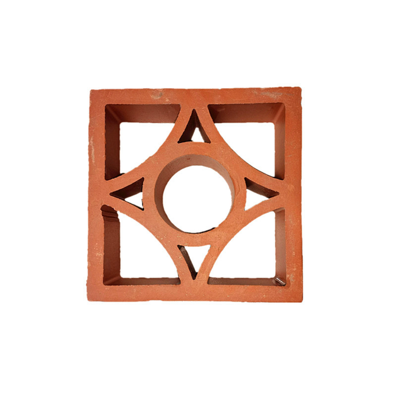 Matériau de décoration de murs intérieurs Terracotta creux Bloc de vent Panneaux muraux Briques de ventilation