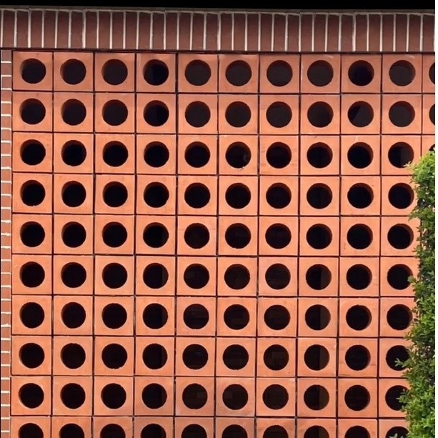 Conception classique Terracotta artisanale des murs de jardin pour les façades et les murs extérieurs