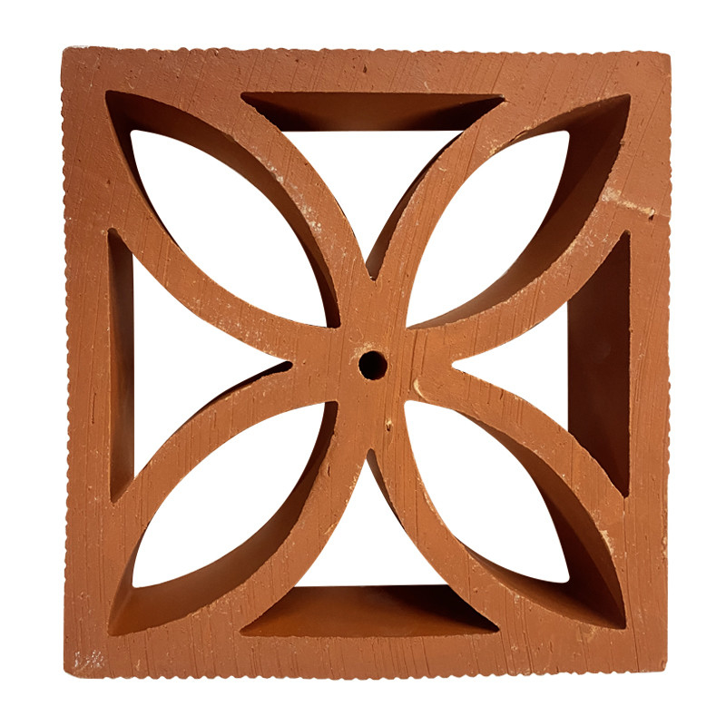 250*250*70mm Taille commune Brick Wall décoratif Breeze Block Béton à 7% d'absorption