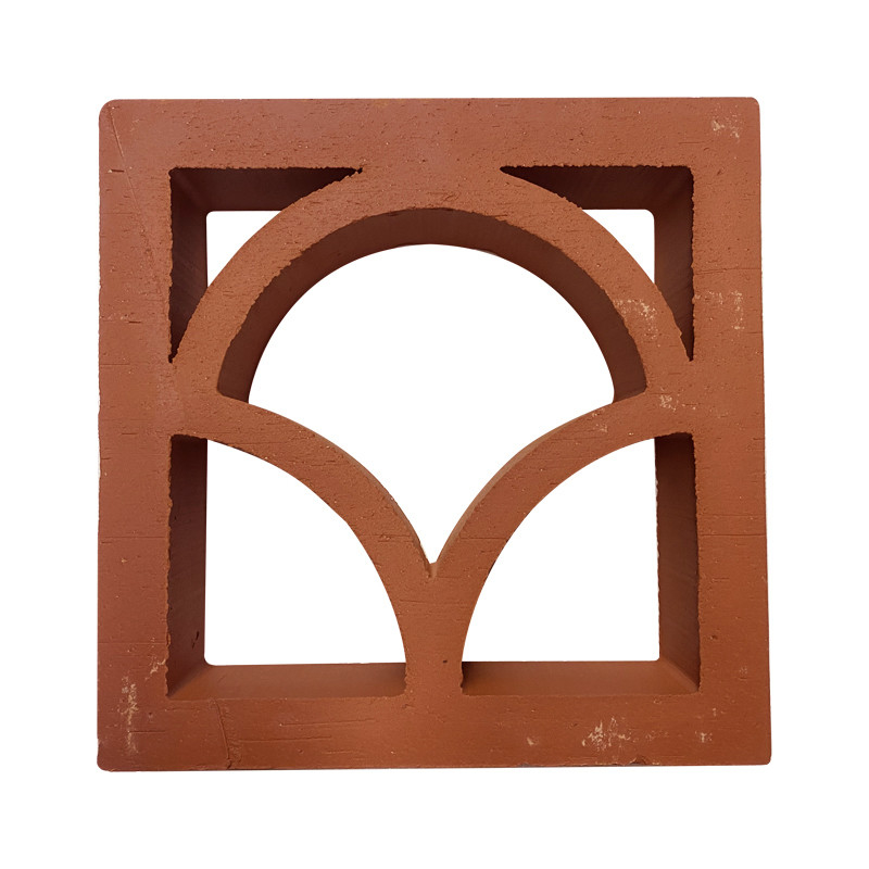 250*250*70mm Taille commune Brick Wall décoratif Breeze Block Béton à 7% d'absorption