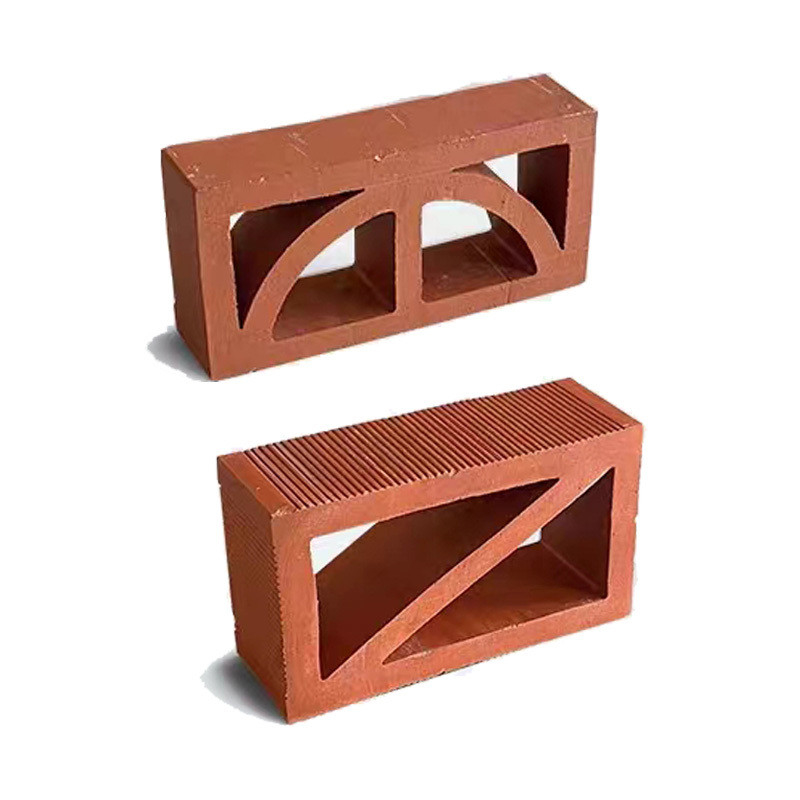 Blocs de murs extérieurs en ciment briques solaires décoratives briques creuses artificielles