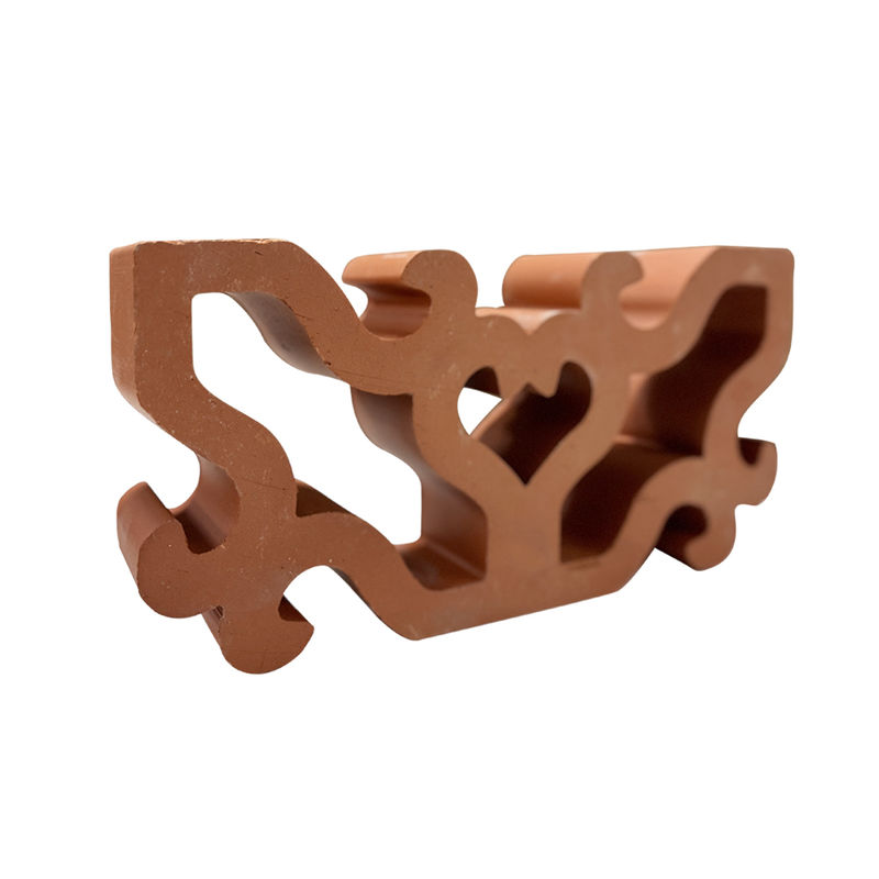 Construction Argile Bloc de brise rouge décoratif Perforé briques Parement