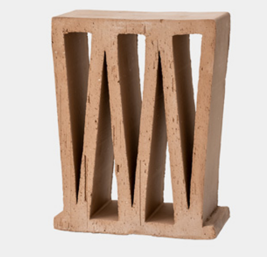 Nouveaux moules de blocs de brise en terre cuite Perforé briques brunes décoratives carreaux creux