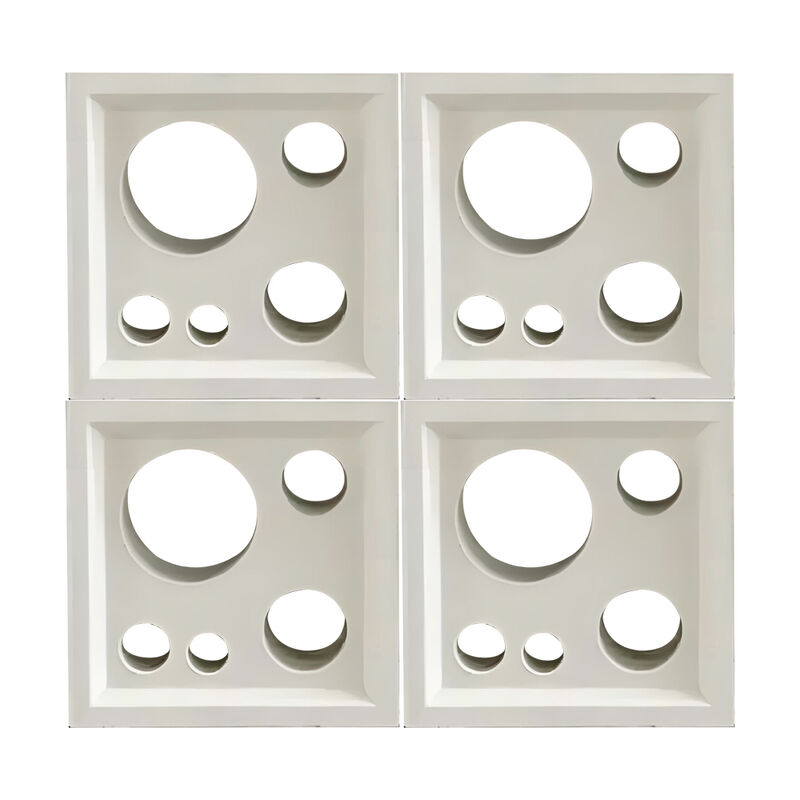 Blocs à vent Blocs de ciment Perforés Blocs de ventilation Blocs de paroi de béton Bloc de paroi intérieure décoration extérieure brique moderne