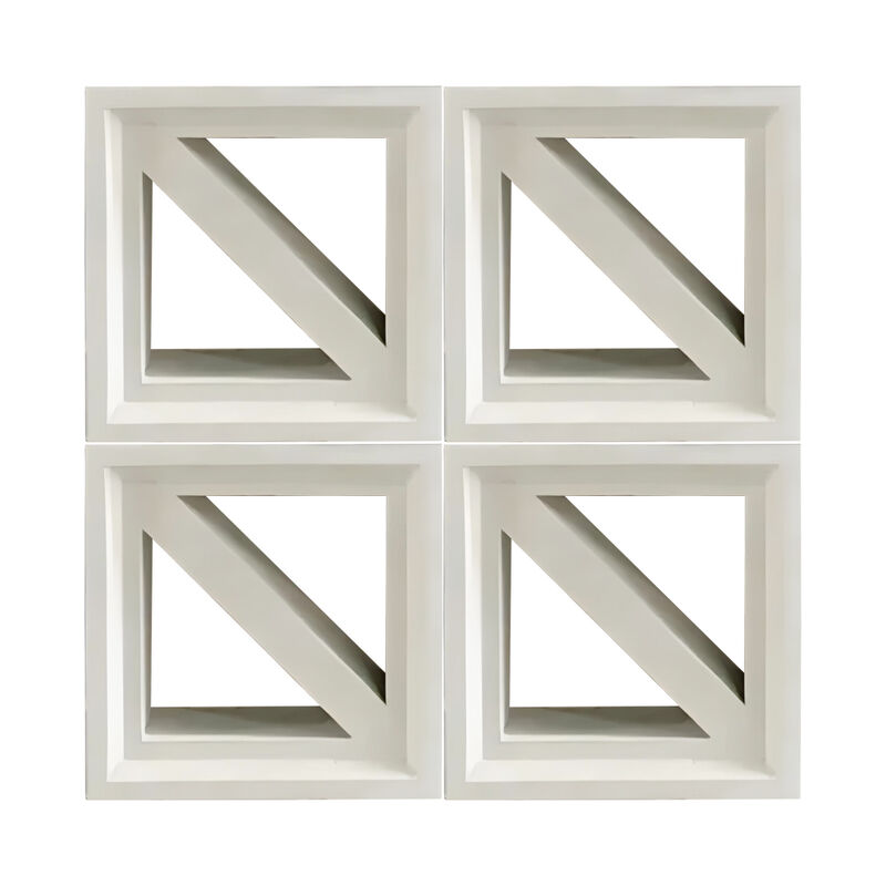 Mur extérieur intérieur extérieur 200*200mm Décoration de villa Brique creuse en ciment Blocs de béton ajourés