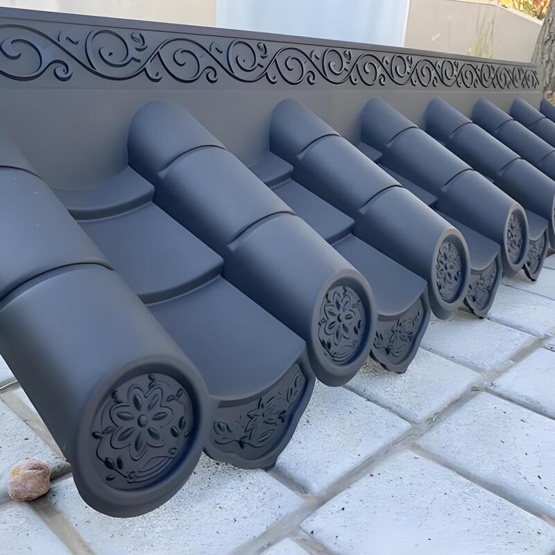 Plaque de carrelage de toit en plastique Matériau de toiture en plastique léger PP Bardeaux de toit pour projet