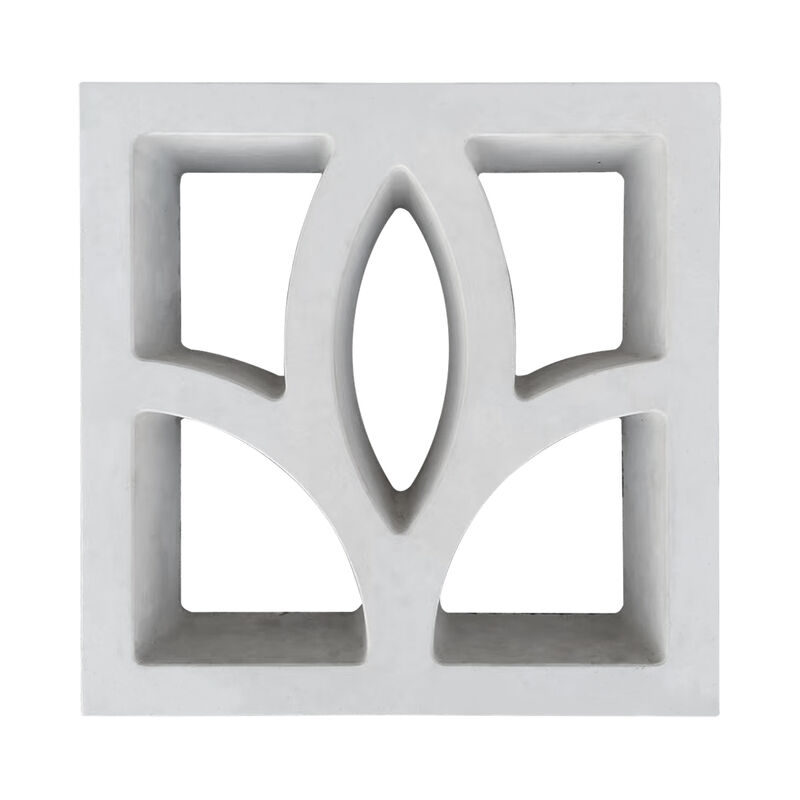 Bloc de vent Composant de béton-ciment Brique Écran de ventilation Briques pour les écrans de jardin et les caractéristiques paysagères modernes