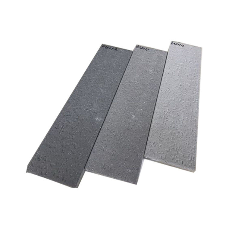 Revêtement mural en brique d'argile grise d'extérieur à finition mate, brique à parement fendu, procédé de frittage par extrusion