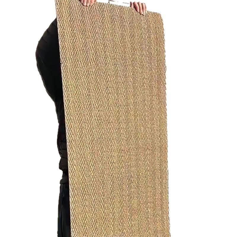 Panneau mural flexible en porcelaine souple 3D MCM, texture tissée en chevrons, carrelage mural pour décoration intérieure