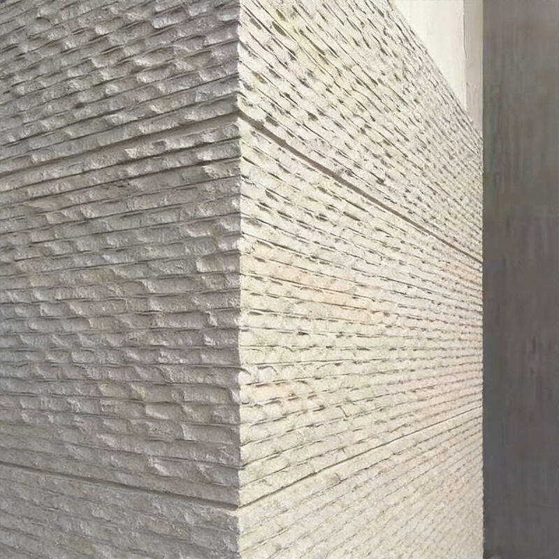 Pièces murales souples légères en pierre artificielle à l'aspect flexible Moderne panneaux muraux extérieurs / intérieurs pour villa