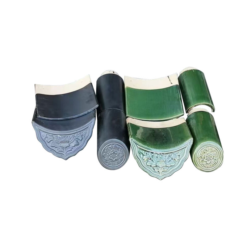 Pavillon ancien hexagonal en bois avec tuiles vernissées chinoises, extérieur, jardin à six coins, villa, gazebo paysager chinois, pavillon paysager, anti-corrosion