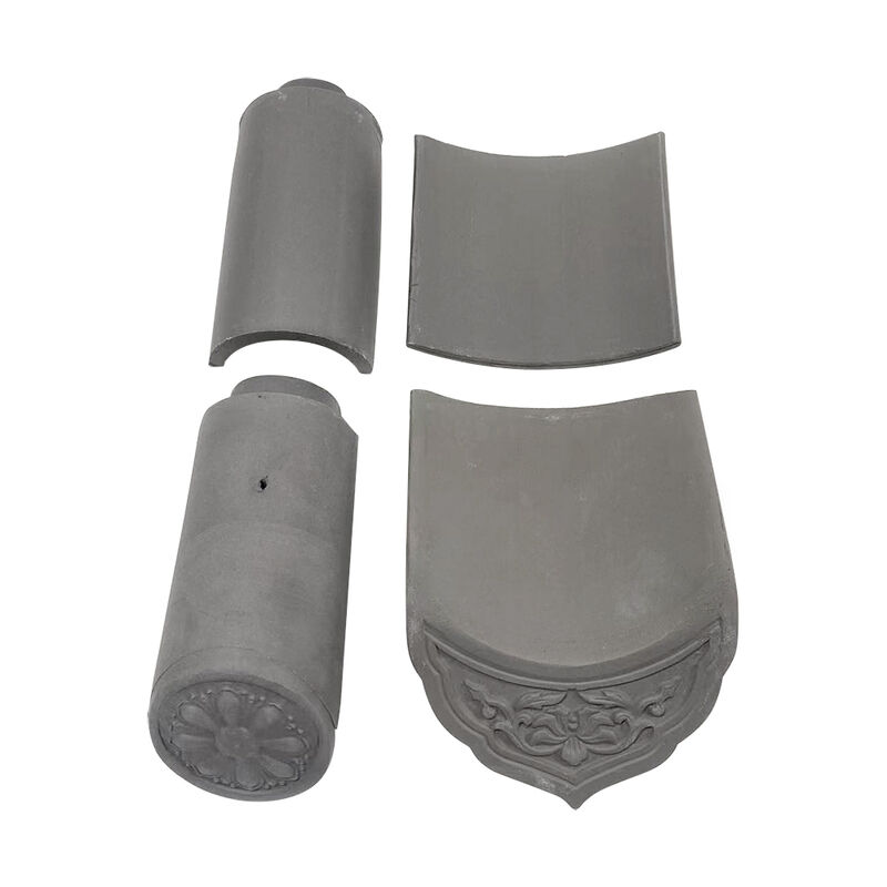 Gazebo/Pavillon de jardin avec jeu complet de tuiles de toit en argile grise chinoise à vendre Instructions d'installation