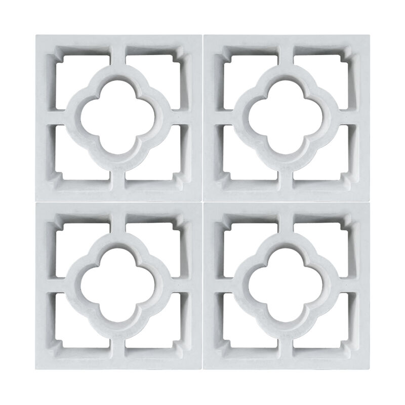 Blocs de béton décoratifs pour la ventilation, blocs de cendre pour cloisons intérieures élégantes et murs d'accent