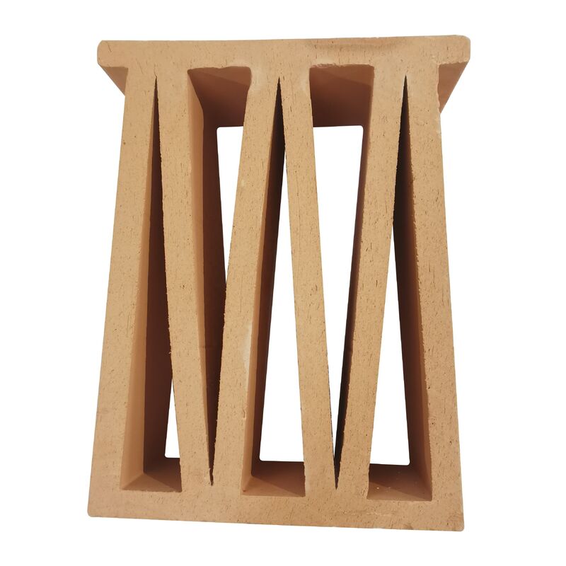 Brick Partition Wall Background m Shape Yellow Color Wind Screen Tiles Terracotta Breeze Blocks Panels