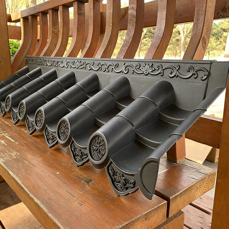 Tires anti-corrosion de toits synthétiques pour la maison de jardin de pavillon