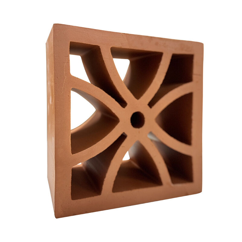 Matériaux de construction Murs à écran Terracotta Bloc de brise Façade perforée Briques Murs décoratifs Blocs de ventilation creux