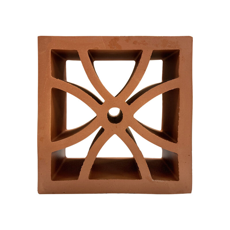 Matériaux de construction Murs à écran Terracotta Bloc de brise Façade perforée Briques Murs décoratifs Blocs de ventilation creux