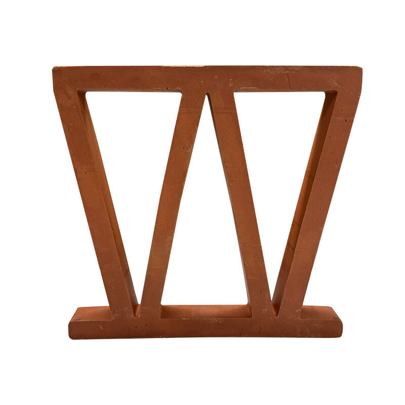 Modern Design M Type Brick Courtyard Exterior Hollow Clay Hollow Terracotta Breeze Block Hollow Out Art Firebrick