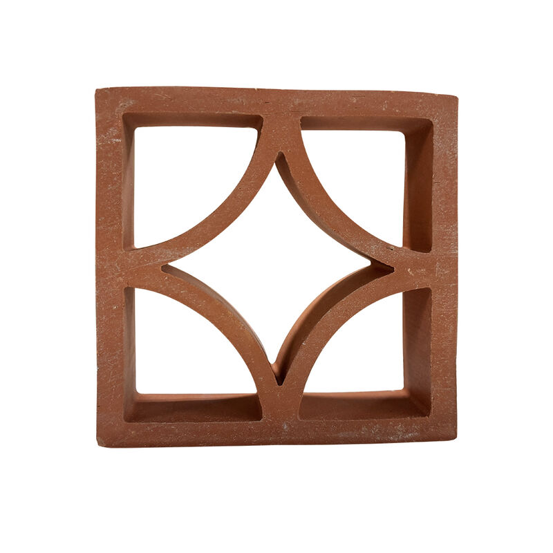 Terracotta Tiles Hollow Design Facade Bricks Clay Building House Wall Decoration Breeze Block