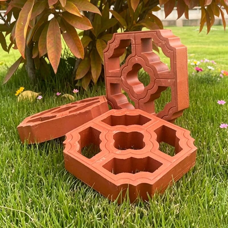 Blocs de clôtures de briques de treillis d'argile de terre cuite de revêtement de mur de jardin pour le mur d'écran d'ombrage de façade