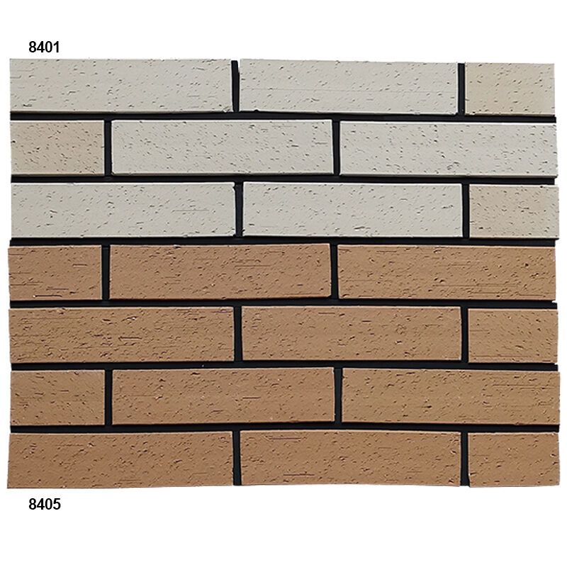 Des briques en terre cuite texturées des dalles en argile écologique des dalles en brique pour les murs revêtement intérieur et extérieur des façades