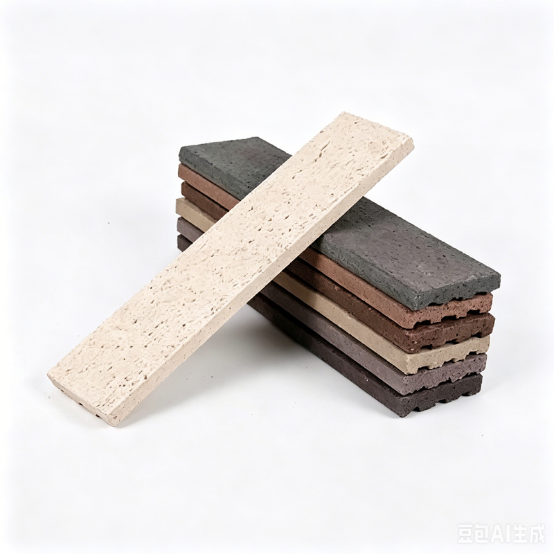 Briques de façade de mur rustique pour l'hôtel Parc de cour extérieur Carreaux de revêtement de mur extérieur Bâtiment décoratif Briques de façade de mur