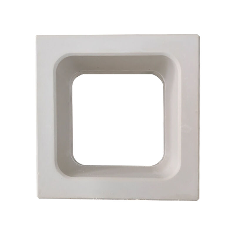 Blocs de brise de ciment géométrique creux Blocs d'écran blanc à motifs décoratifs pour jardin intérieur et cloison de patio